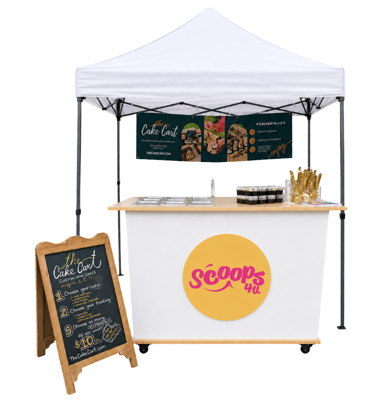 Cake Cart Display